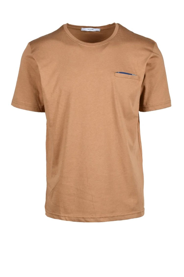 Takeshy Kurosawa Beige Pocket Cotton T-Shirt