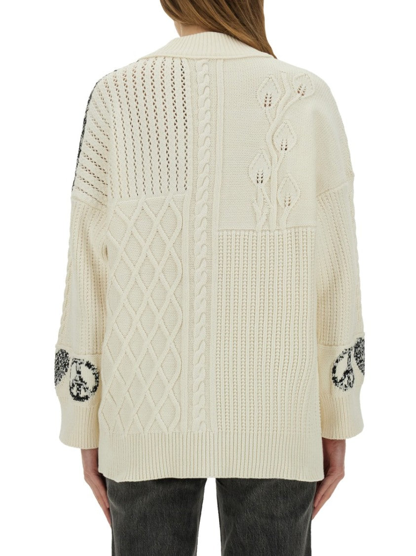 Moschino Cotton Knit Cardigan