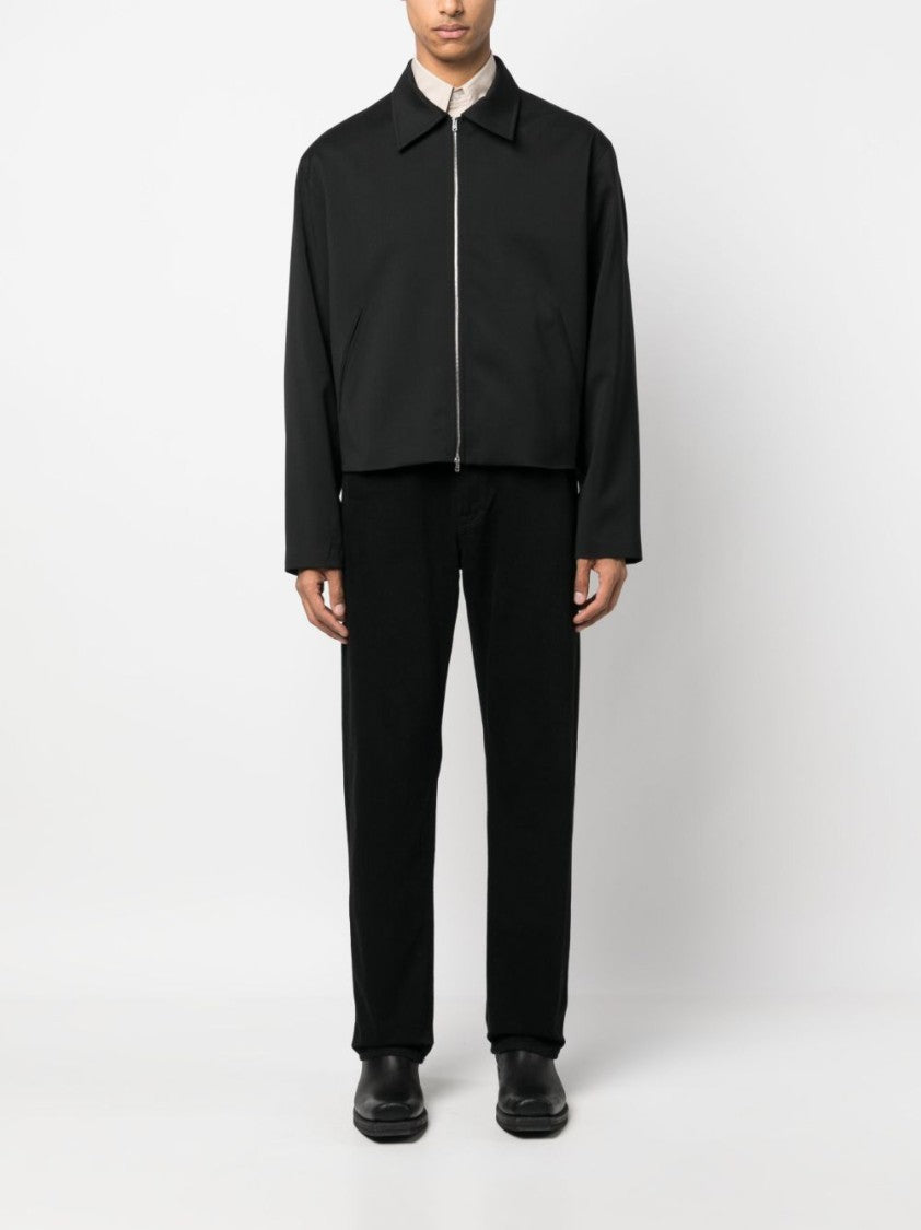 Our Legacy Mini Black Virgin Wool Blouson Jacket