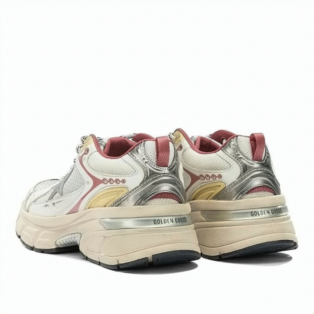 Golden Goose Silk And Nylon Textured Sole Sneakers