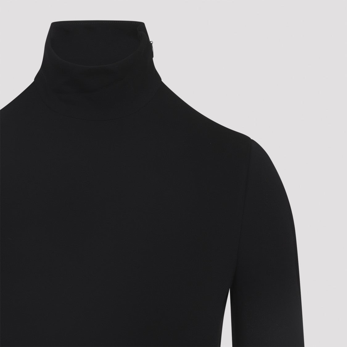 Alaïa High-Collared Bodysuit With Heart-Shaped Cutout