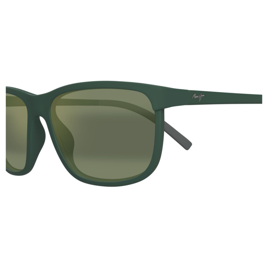 Maui Jim Lele Kawa Rectangular Frame Sunglasses With Matte Finish