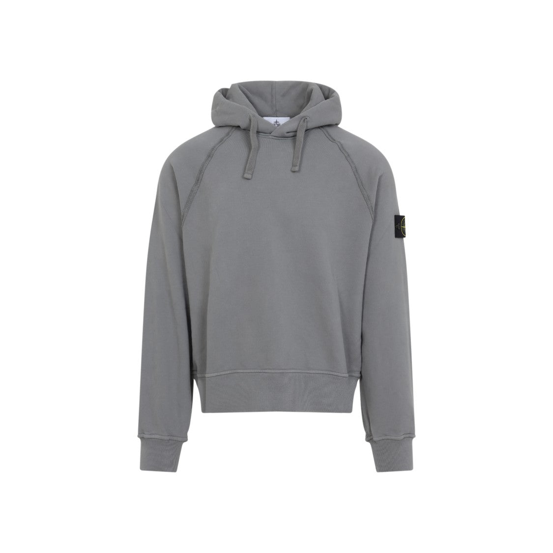 Stone Island Grey Cotton Sweatshirt