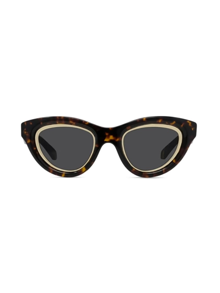 Loewe Tortoiseshell Lw40182u Cat-Eye Elegant Sunglasses