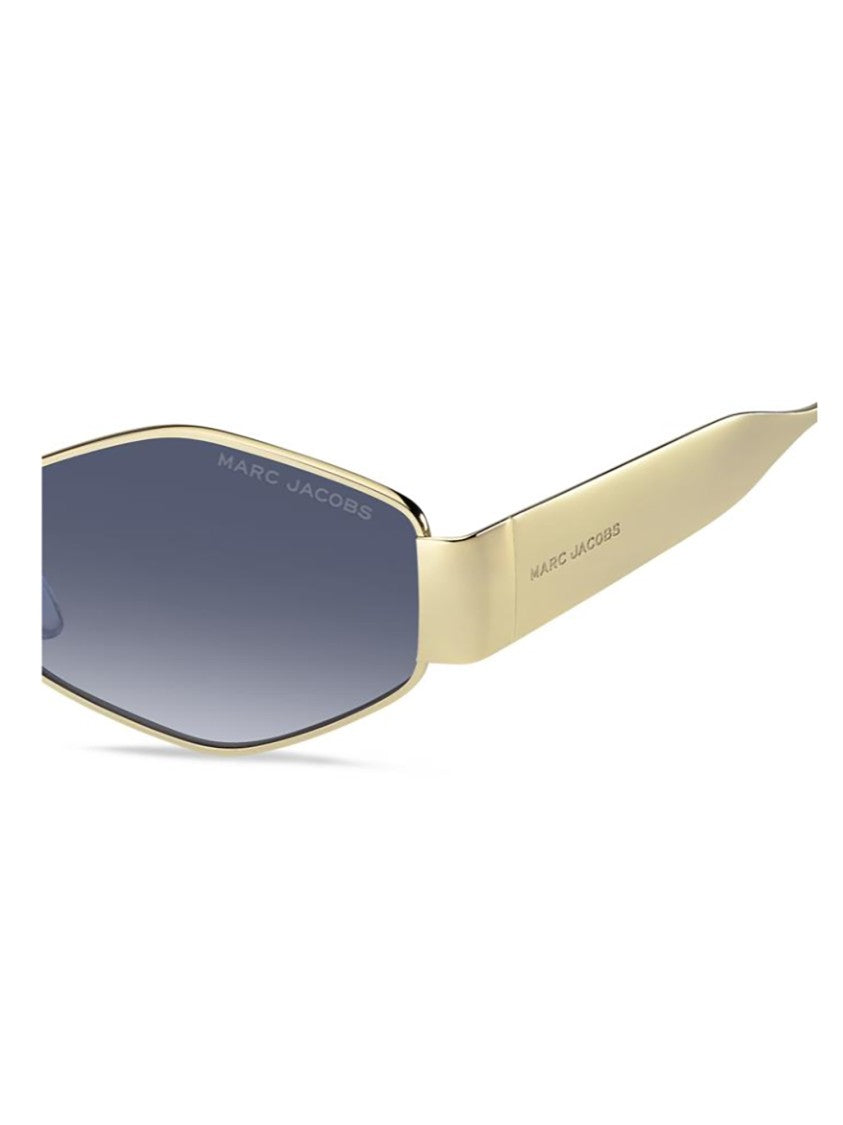 Marc Jacobs Marc 496/Shiny Metal Hexagonal Sunglasses