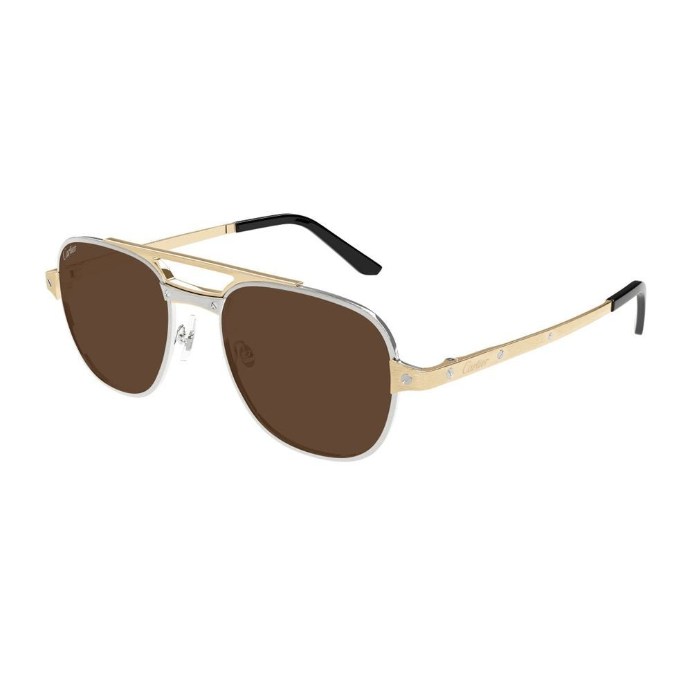 Cartier Ct0477s Santos De Navigator Sunglasses
