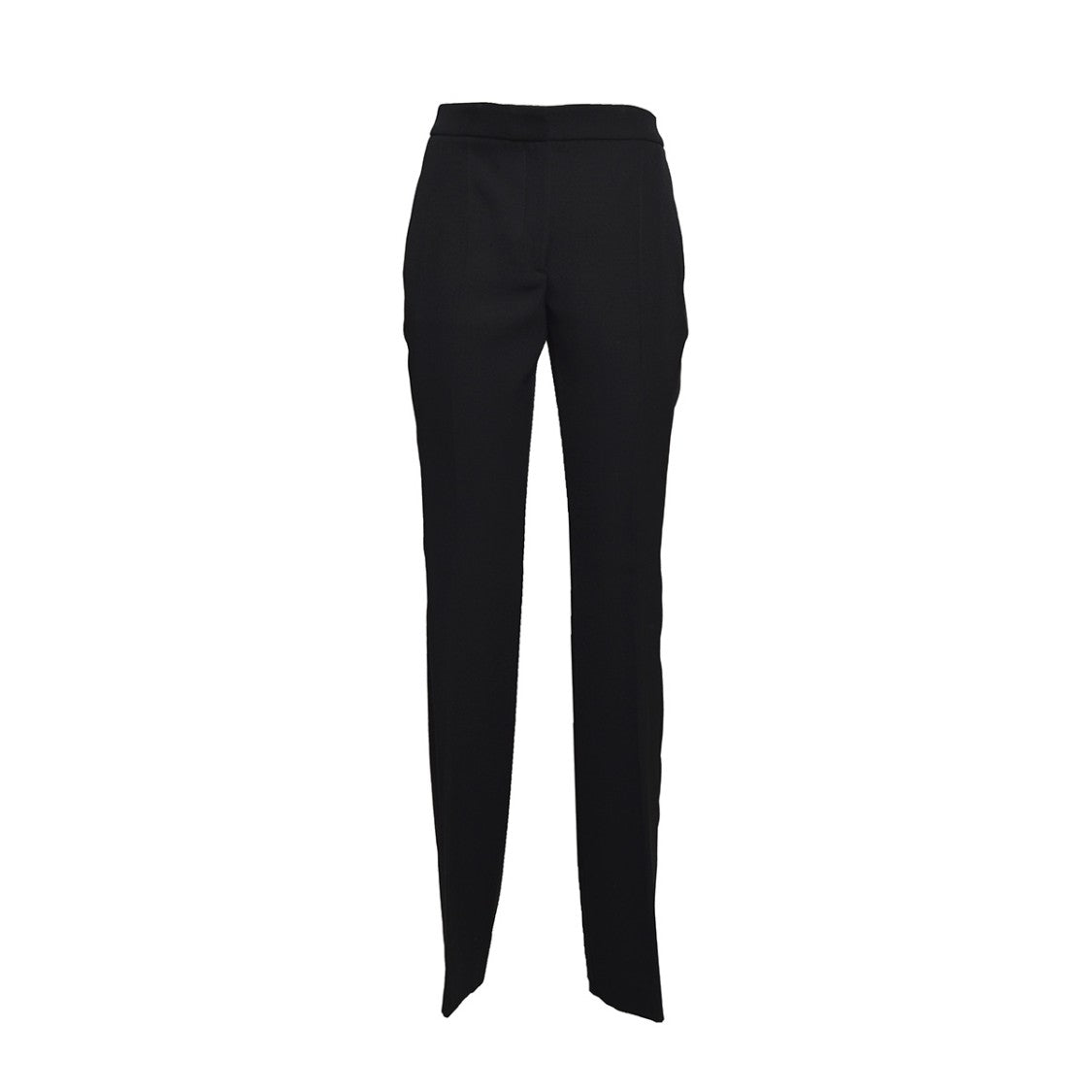 Moschino Tailored Trousers In Black Virgin Wool
