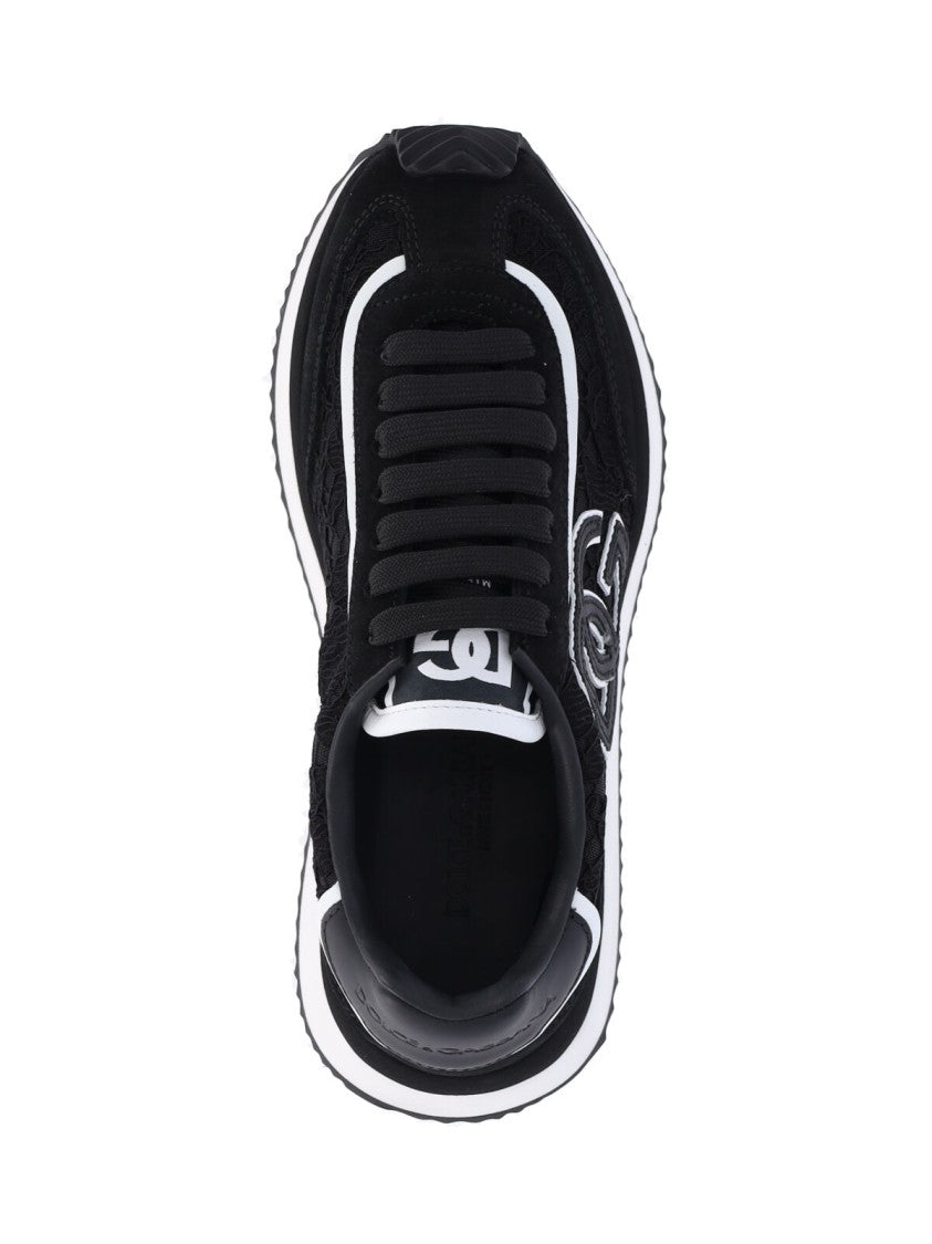 Dolce & Gabbana "Cushion" Sneakers – Black