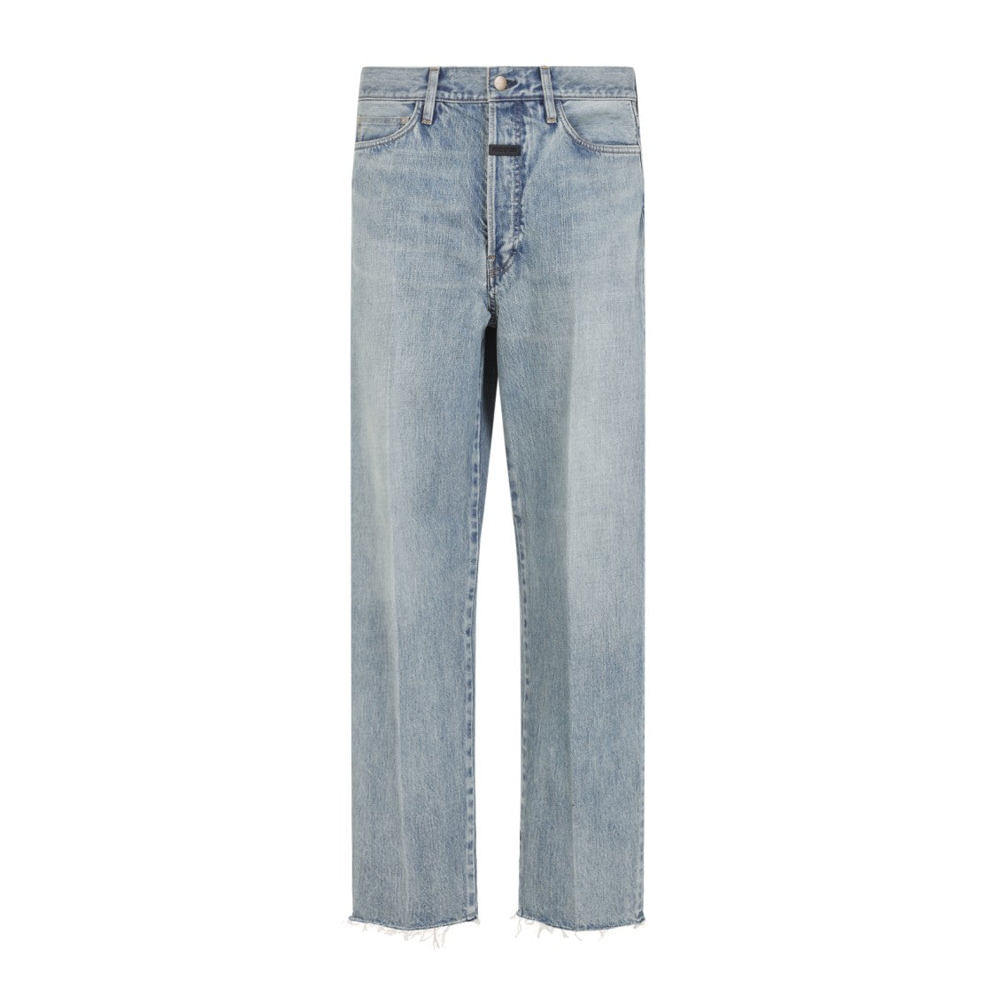 Fear Of God 80S 5 Pockets Light Blue Cotton Jeans