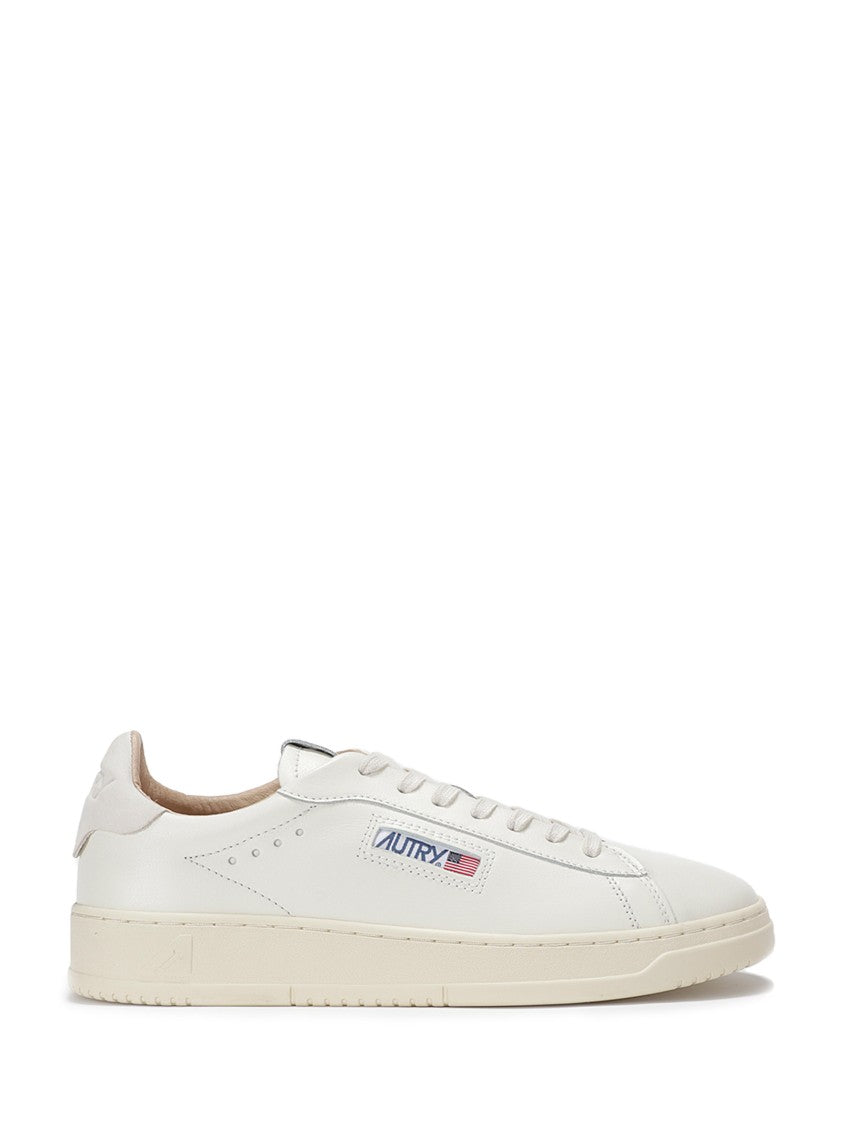 Autry White Leather Sneakers