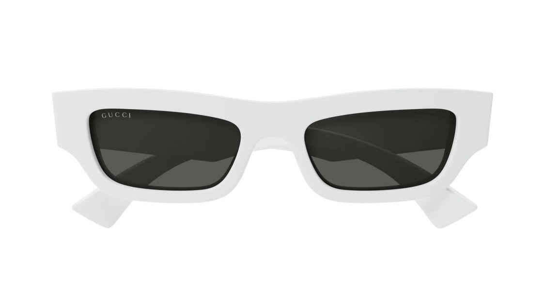 Gucci Sunglasses Gucci Gg1839s 005 White White Grey 52/19/145