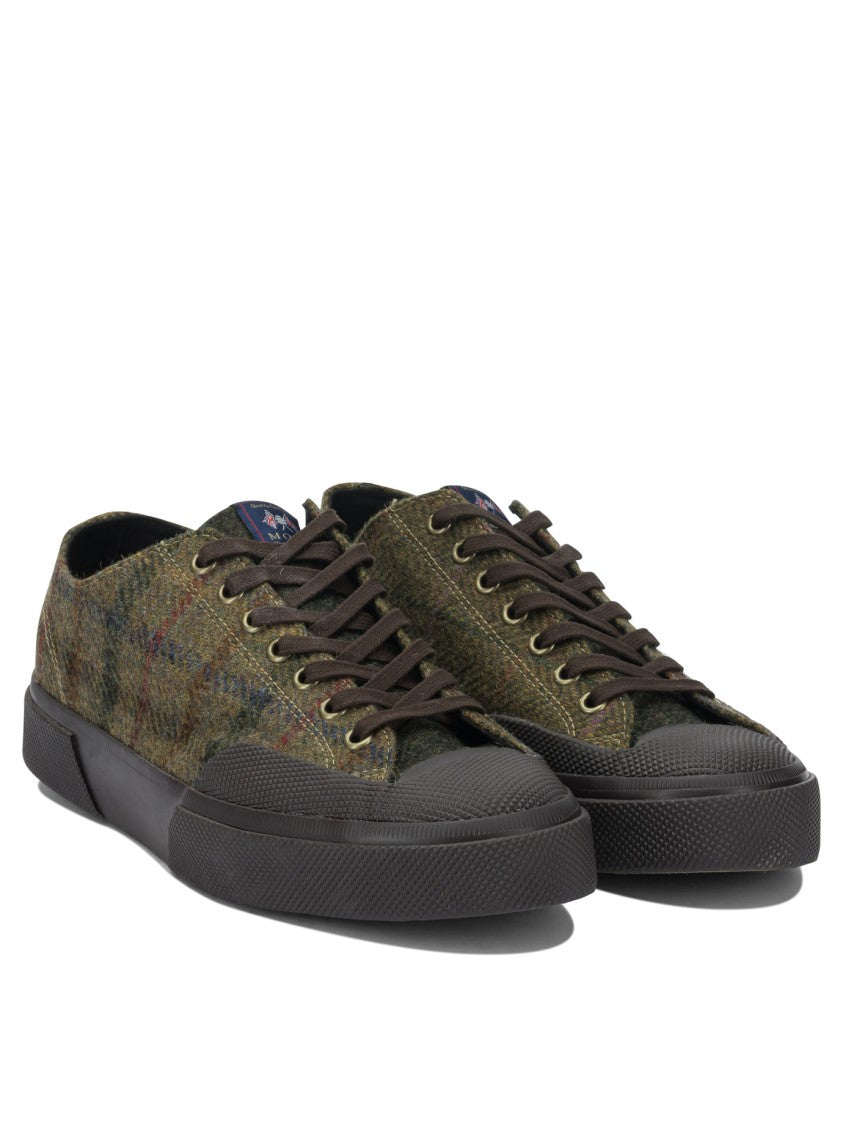 Superga Plaid Wool Sneakers
