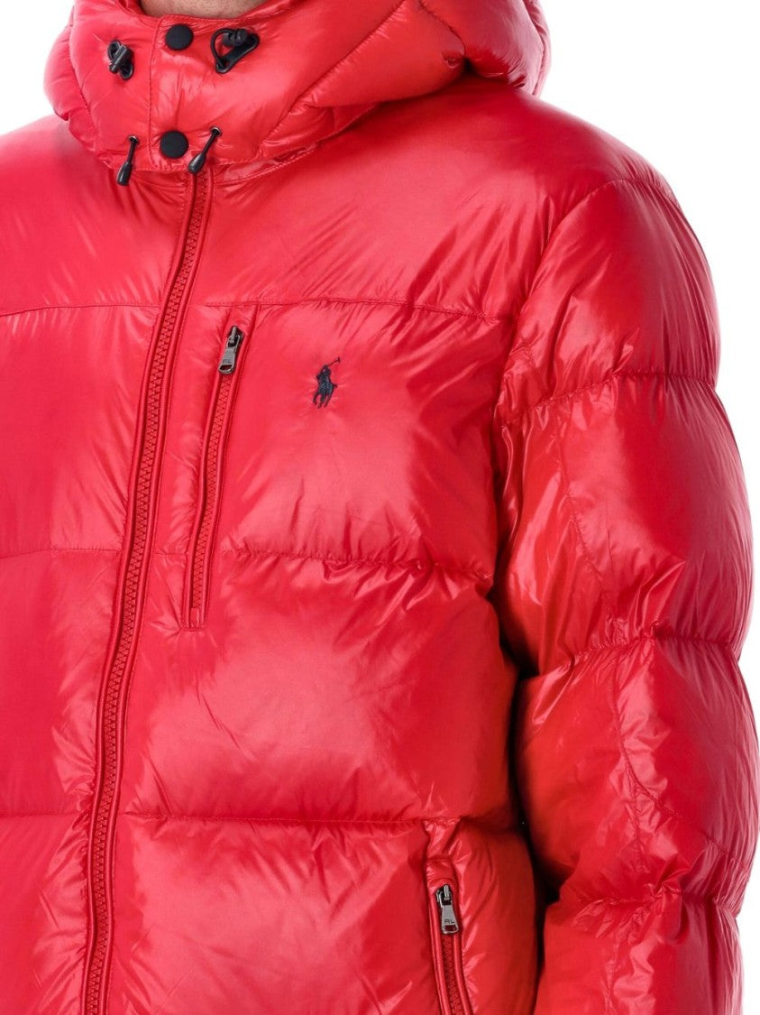 Polo Ralph Lauren Puffy Quilted Coat With High Collar