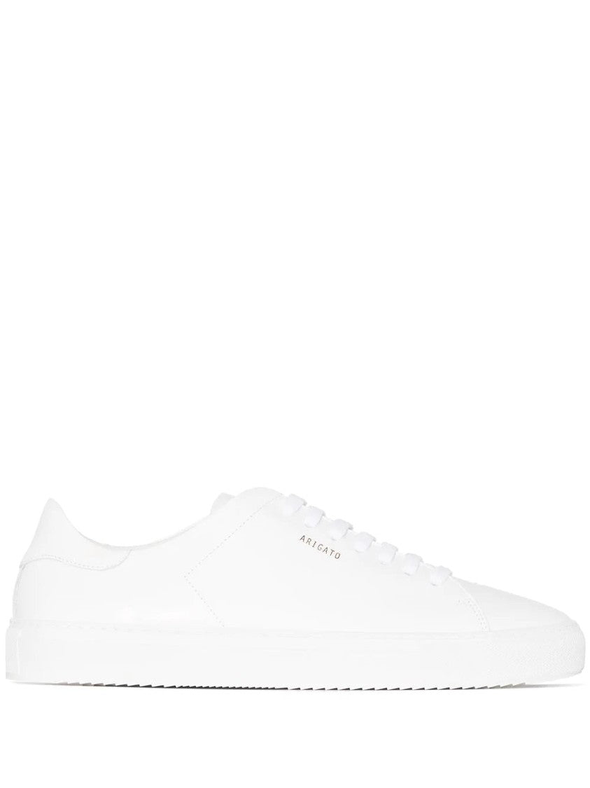 Axel Arigato White Clean 90 Low-Top Leather Sneakers