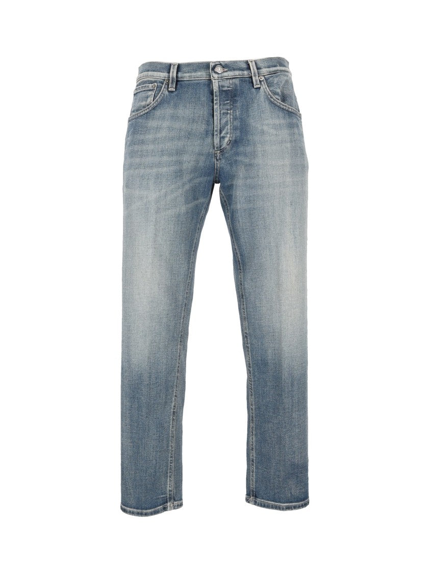 Dondup Brighton Mid-Rise Tapered Jeans