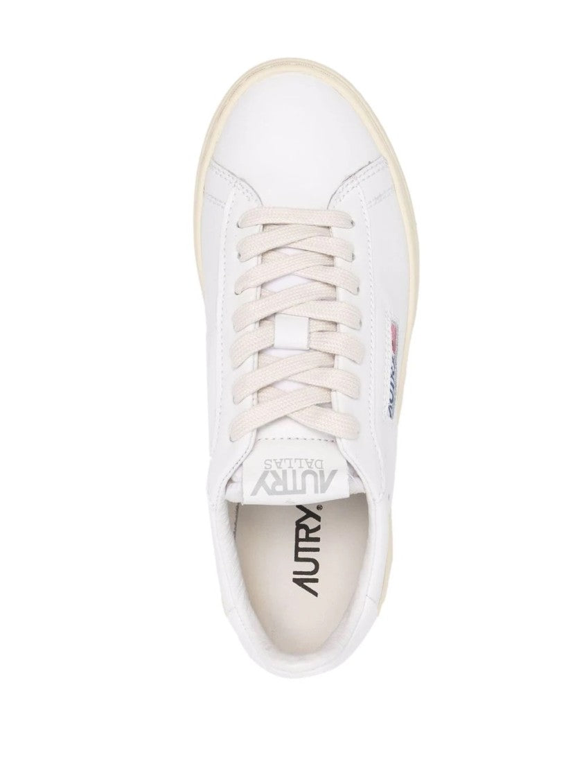 Autry Classic White Dallas Leather Sneakers