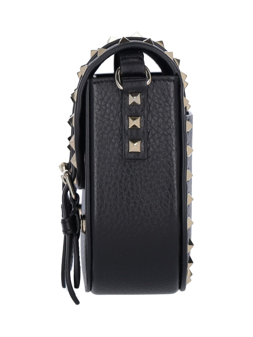 Valentino Garavani "Rockstud" Crossbody Bag – Black