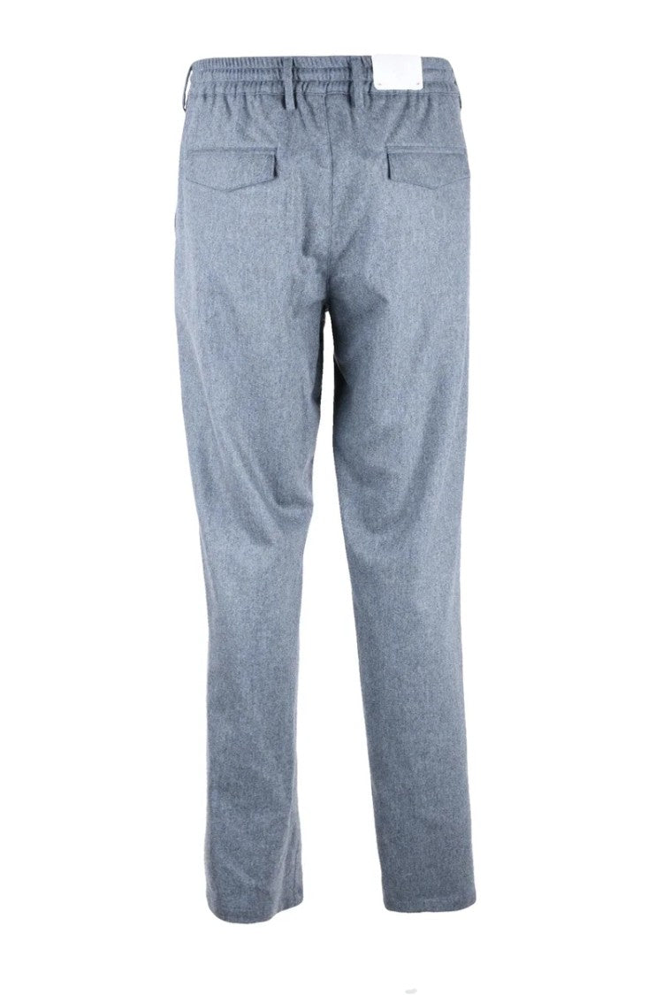 Eleventy Wool Cashmere Trousers - Grey