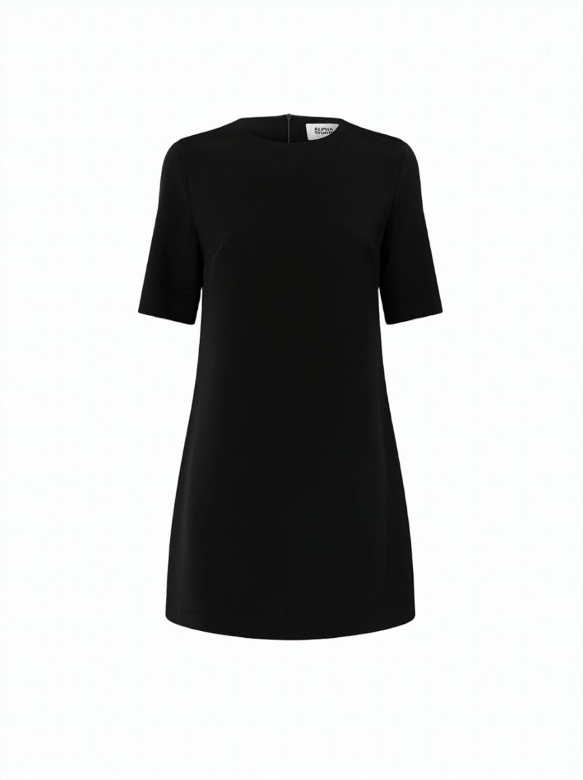 Alpha Studio Cadì Half-Sleeved Mini Dress