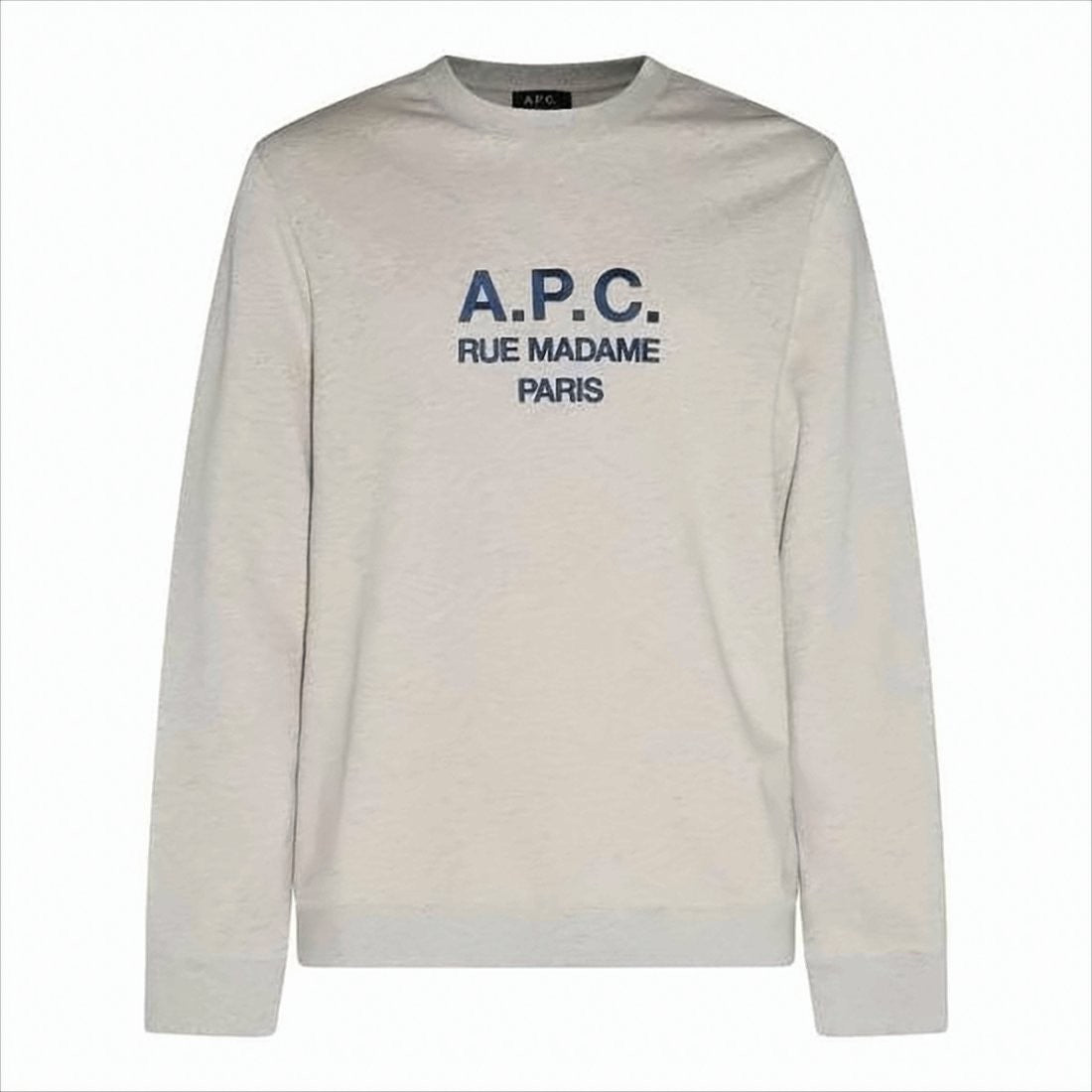 A.P.C. Long-Sleeve Crew Neck Cotton T-Shirt