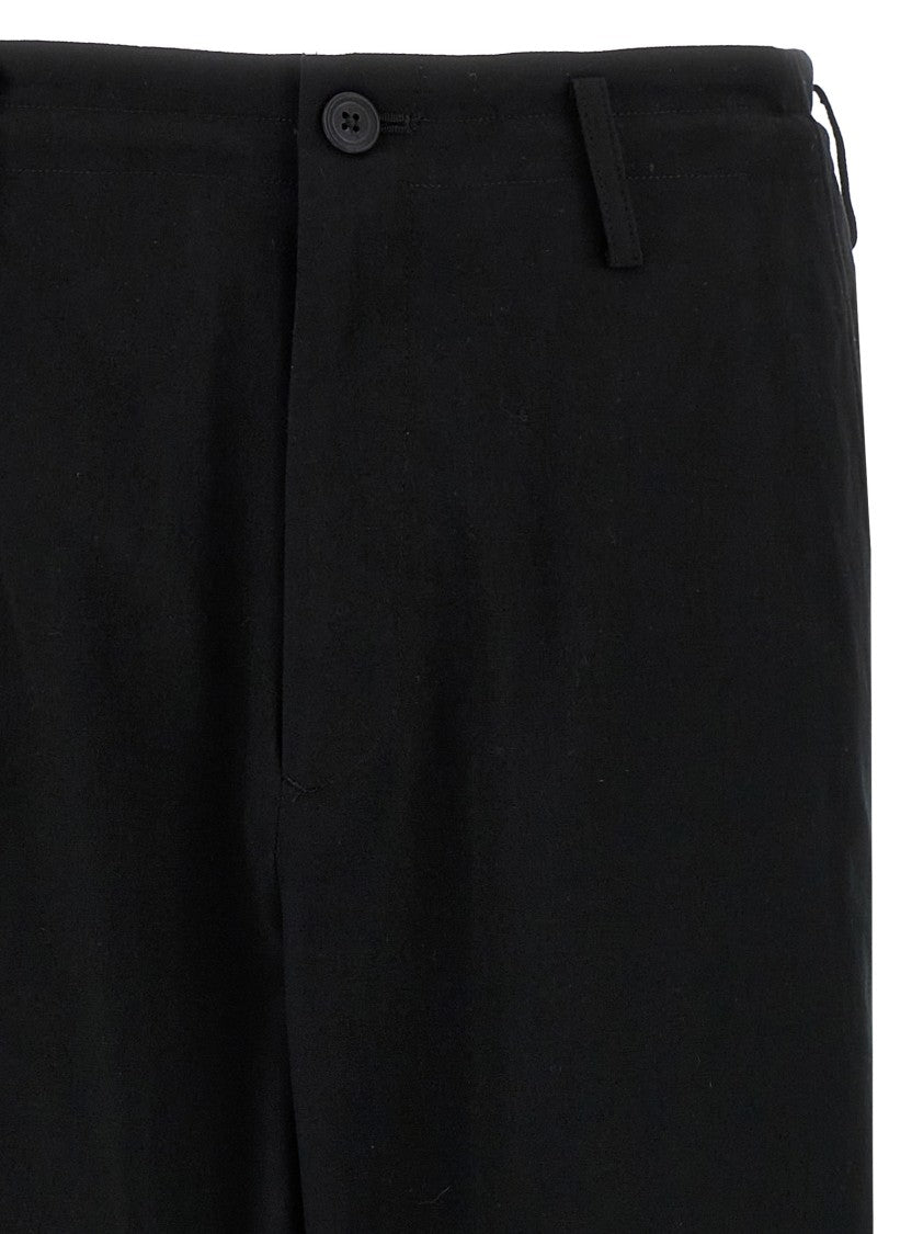Yohji Yamamoto Unique Print Cotton Trousers