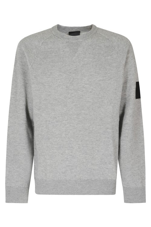 Outhere Glin Brushed Wool Ribbed Crew-Neck Sweatshirt