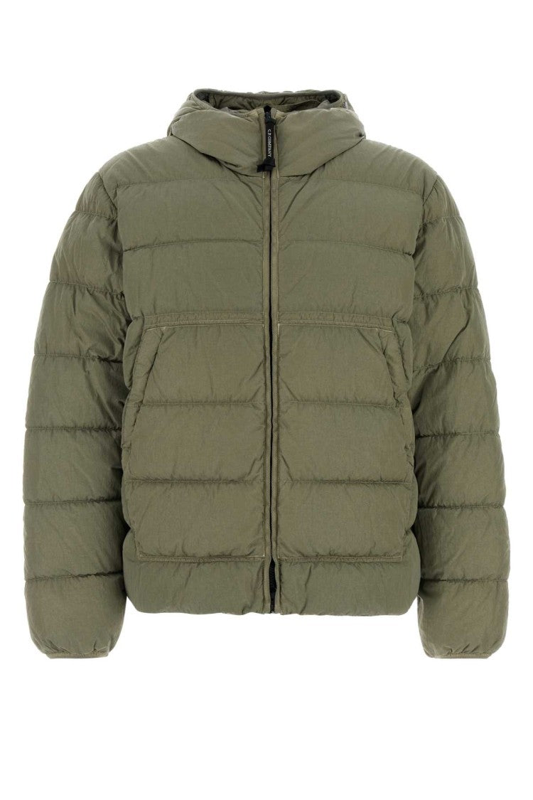 C.P. Company Sage Green Nylon Down Jacket