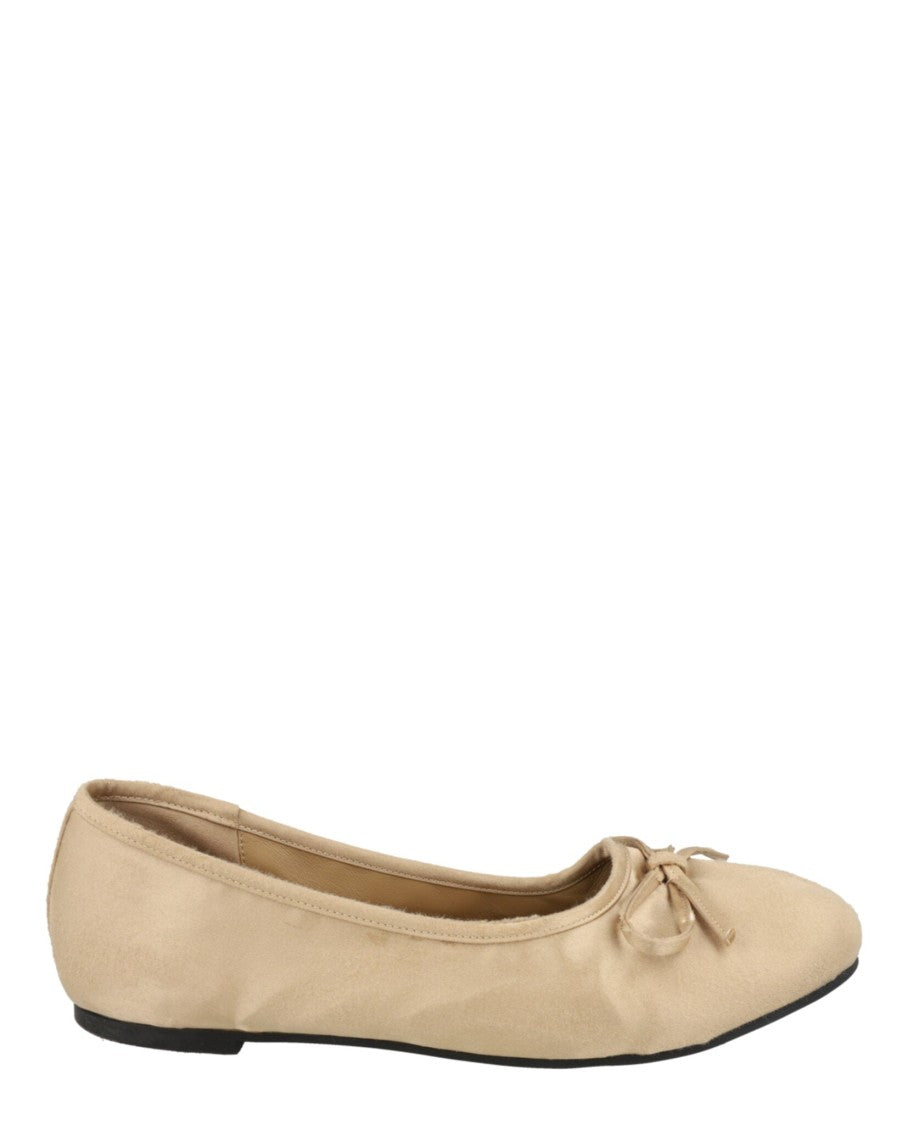 Balenciaga Leopold Worn-Out Satin Ballet Flats