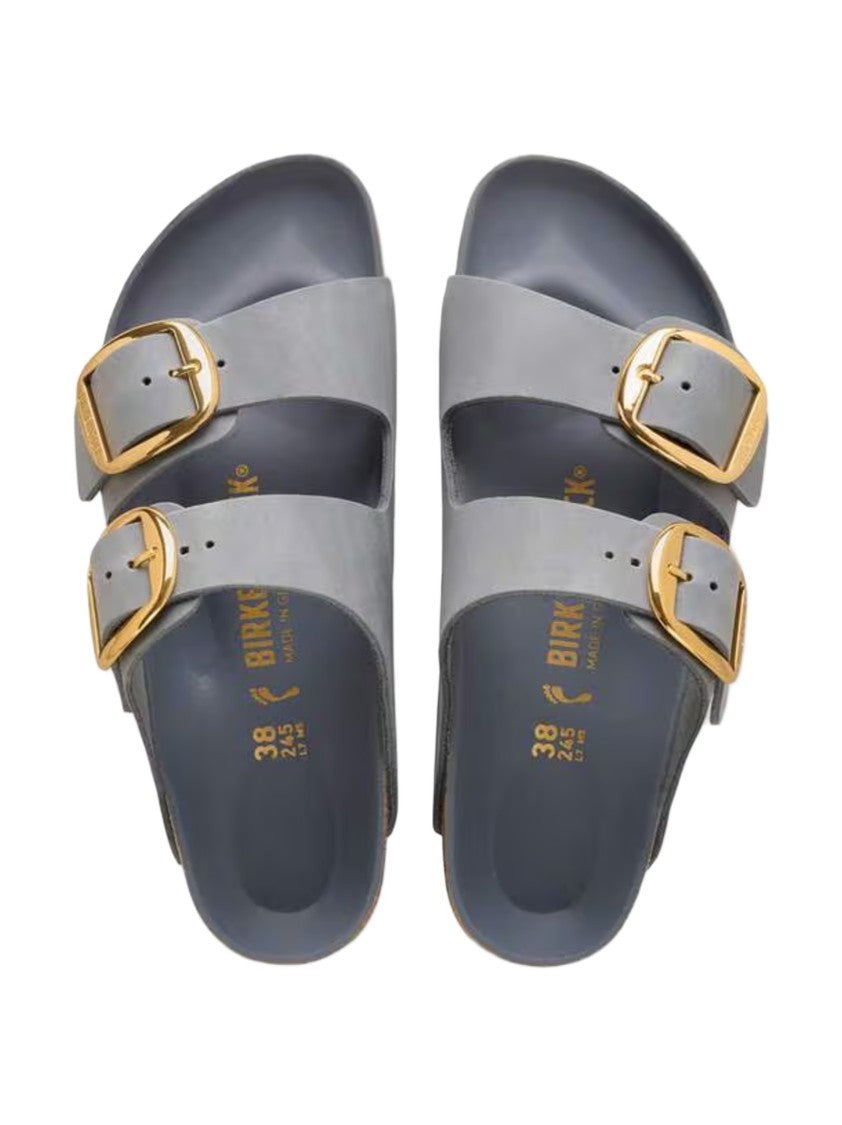 Birkenstock Arizona Big Buckle Sandals With Oiled Nubuck Finish