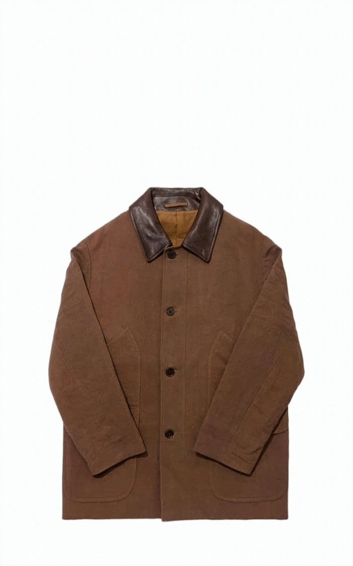 Kaptain Sunshine Boxy Brown Jacket