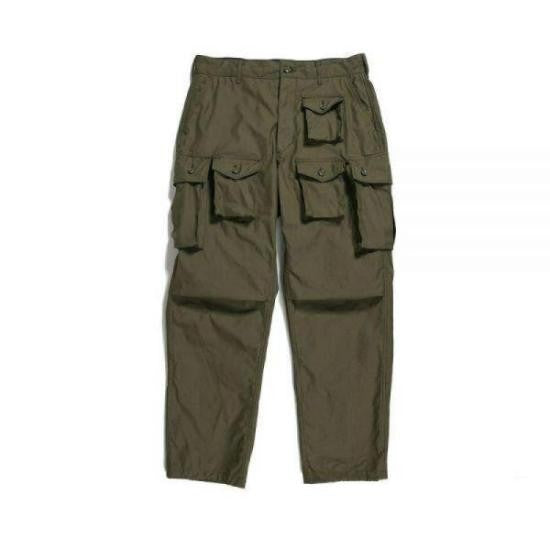 Engineered Garments Utilitarian Straight Pants With Flap Pockets