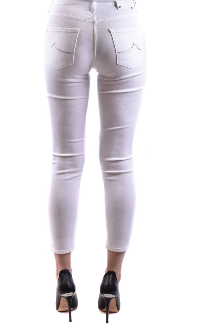 Jacob Cohen Slim-Fit Cropped Jeans With Classic Five-Pocket Design