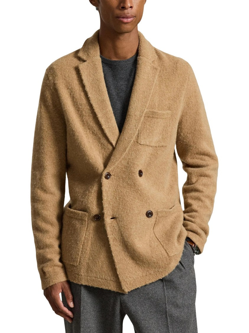 Polo Ralph Lauren Wool-Cashmere Blazer Cardigan