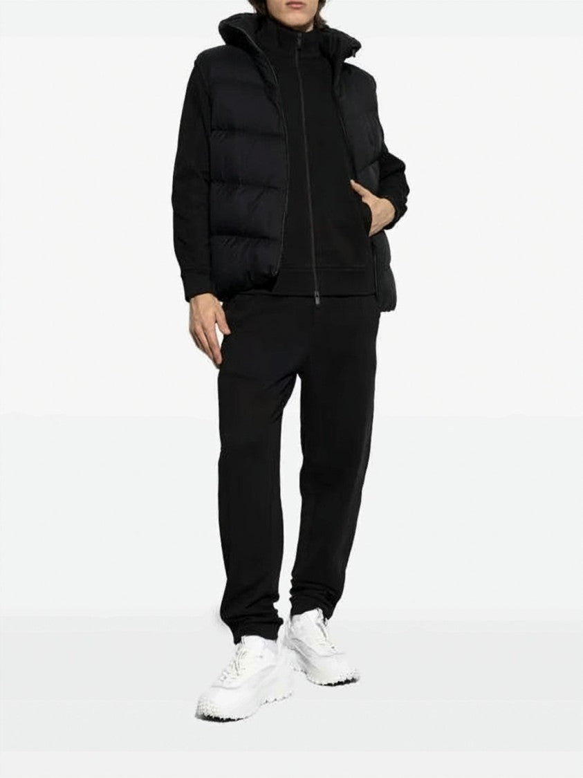 Moncler Relaxed Fit Cotton Sweatpants With Logo Patch