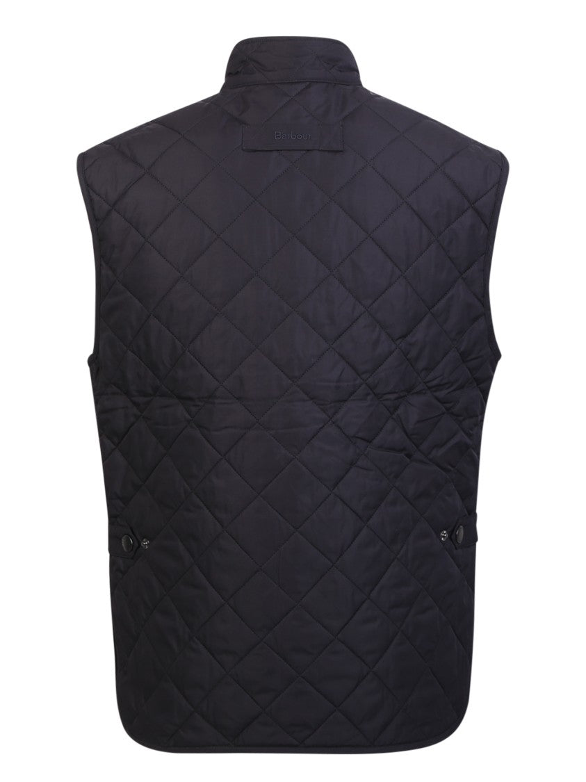 Barbour Black Padded Gilets