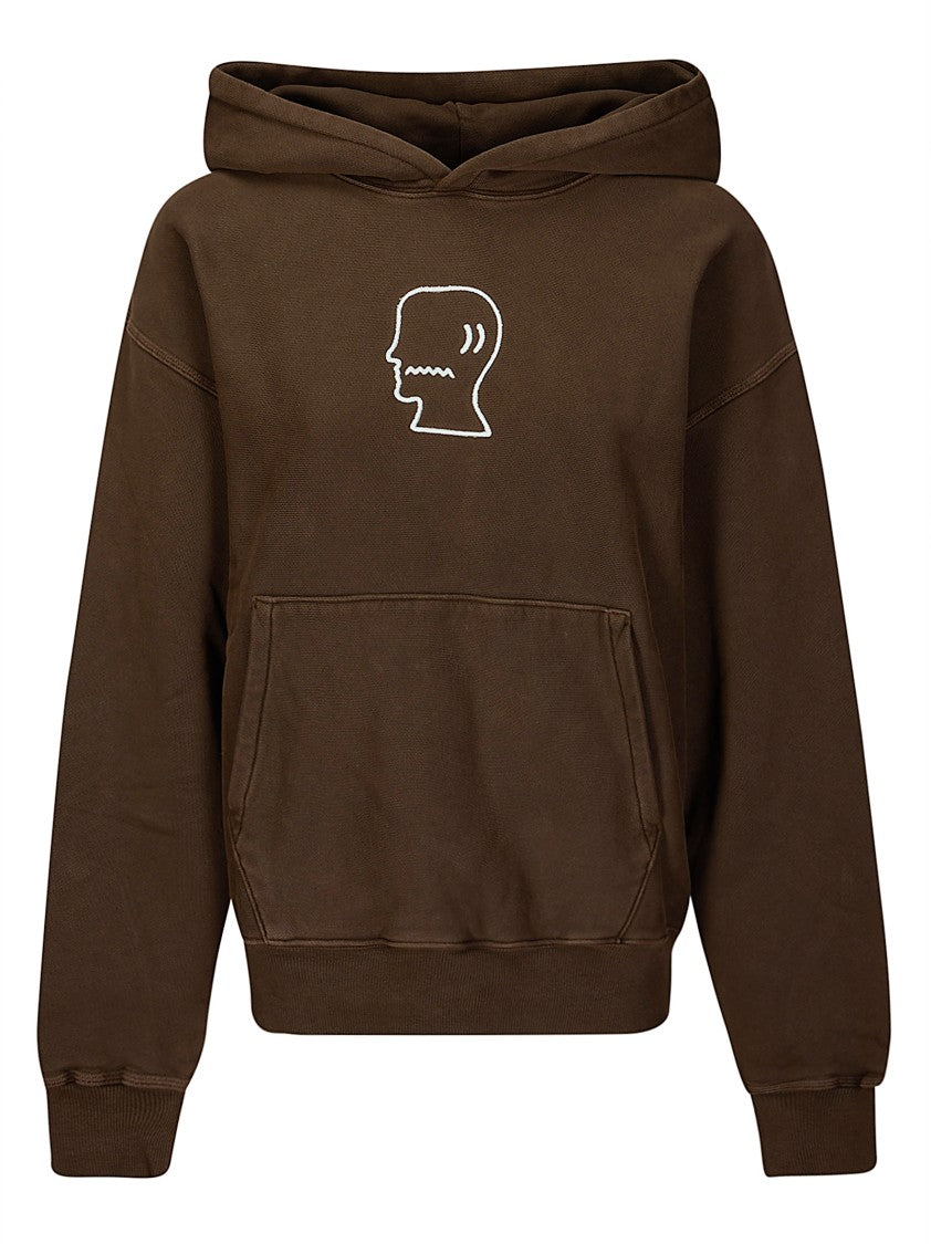 Brain Dead 3D Embroidered Heavyweight Cotton Hoodie