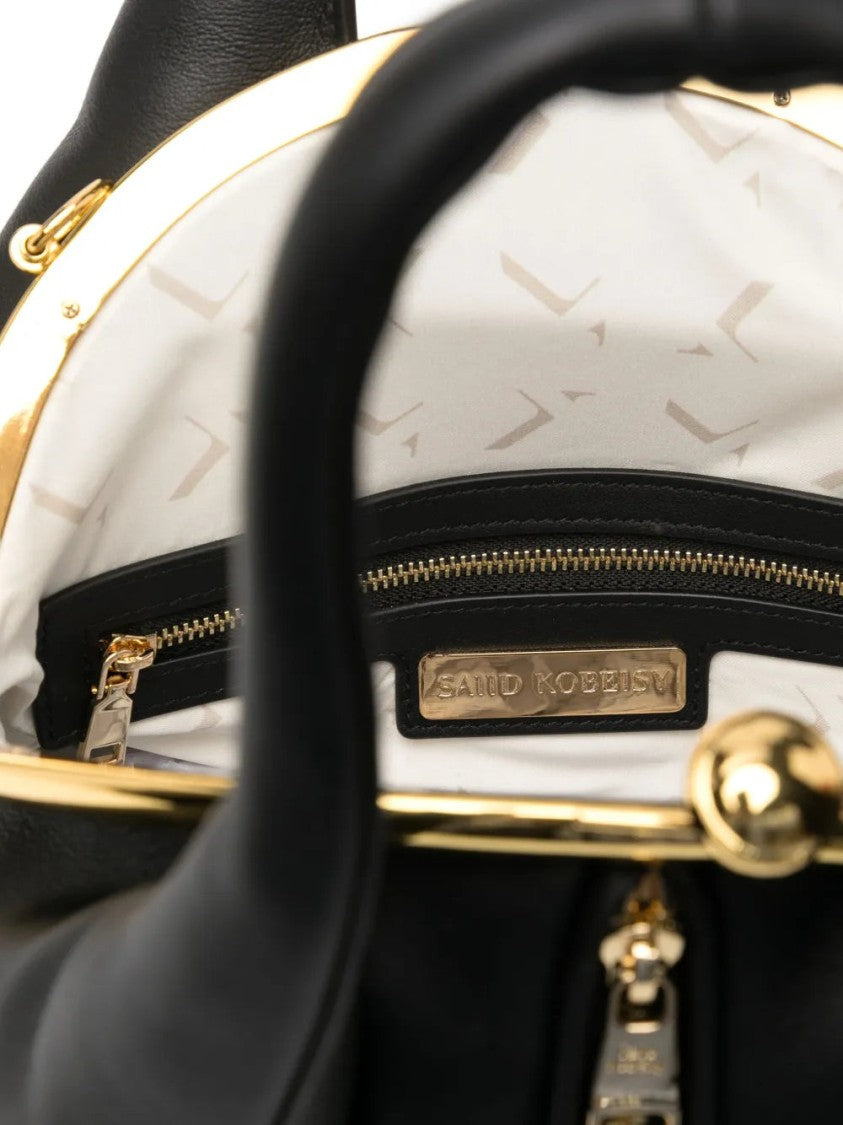 Saiid Kobeisy Calfskin Bag With Middle Zipper