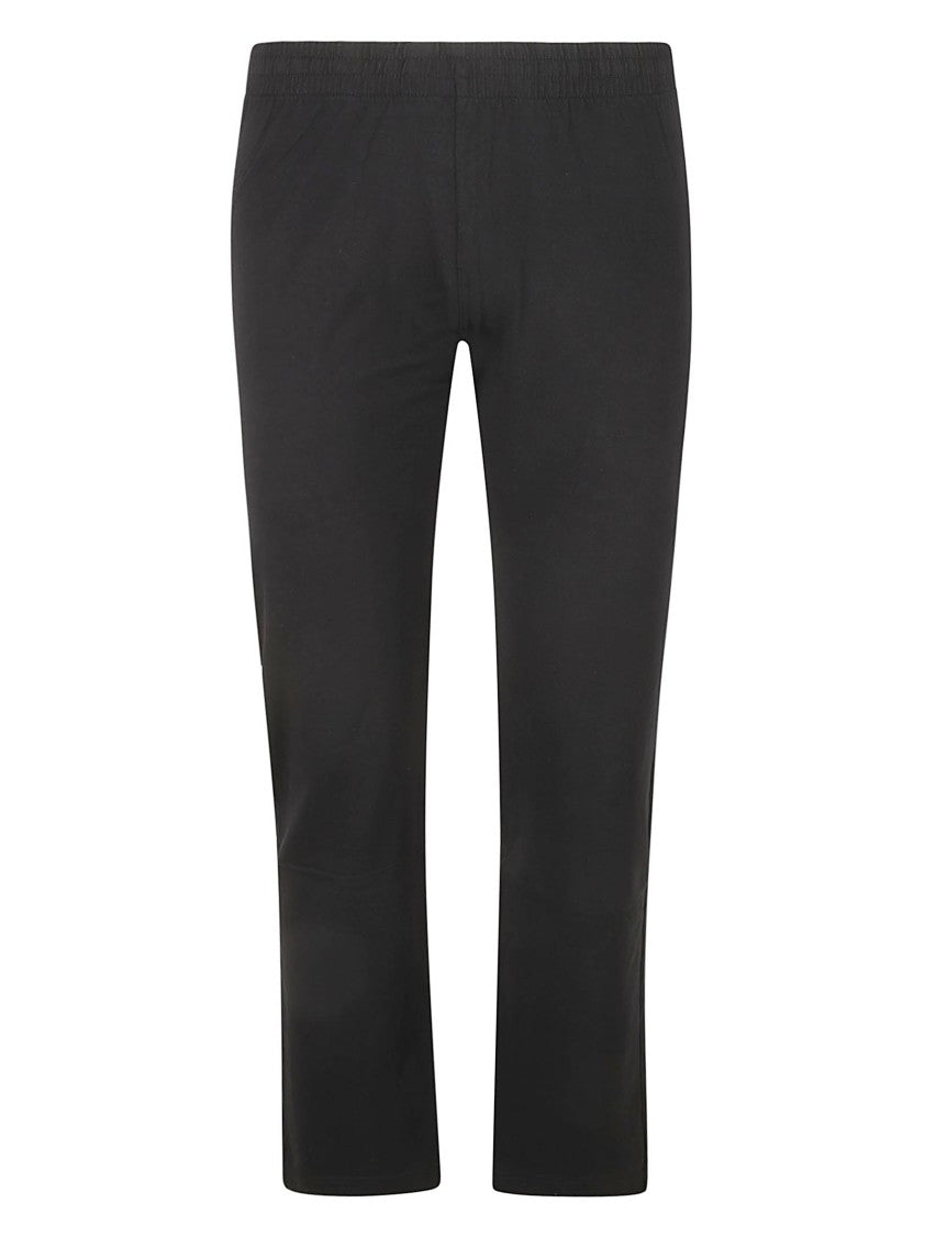 Balenciaga Streamlined Black Trousers With Elastic Waistband