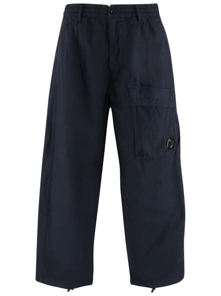 C.P. Company Navy Cargo Cotton Pants