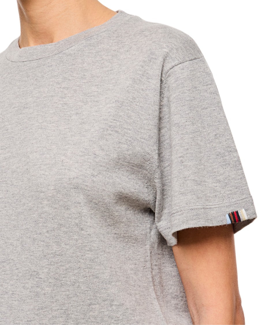 Extreme Cashmere Relaxed-Fit Short-Sleeved T-Shirt In Cotton-Cashmere Blend