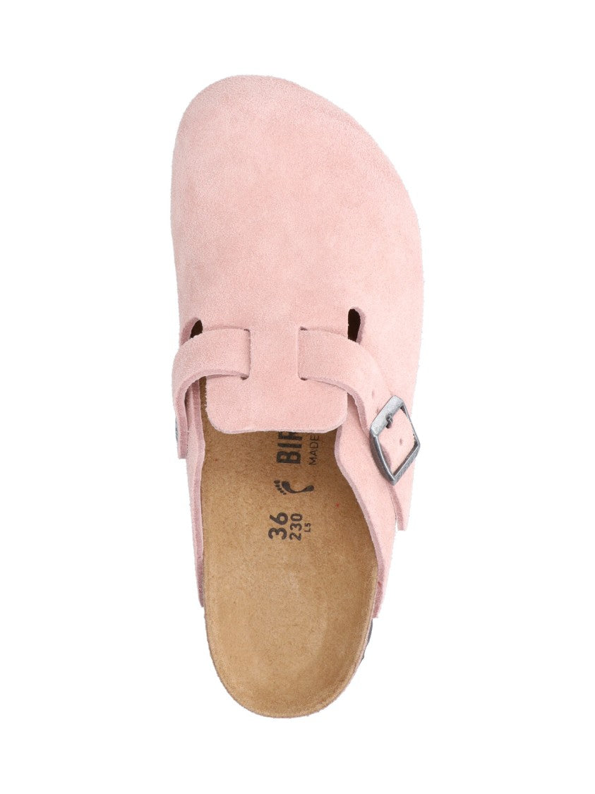 Birkenstock "Boston" Mules – Pink