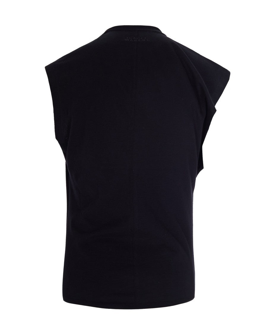 Isabel Marant Asymmetric Twist Detail T-Shirt
