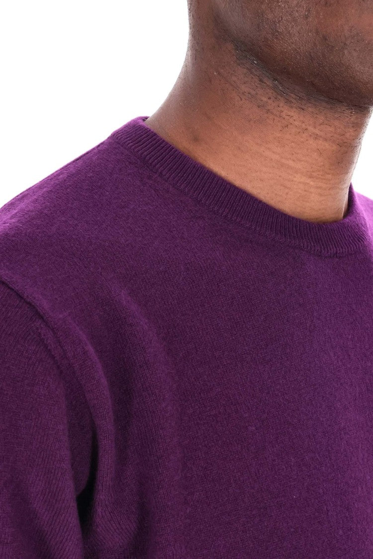 Drumohr Solid Color Pure Cashmere Crewneck Sweater