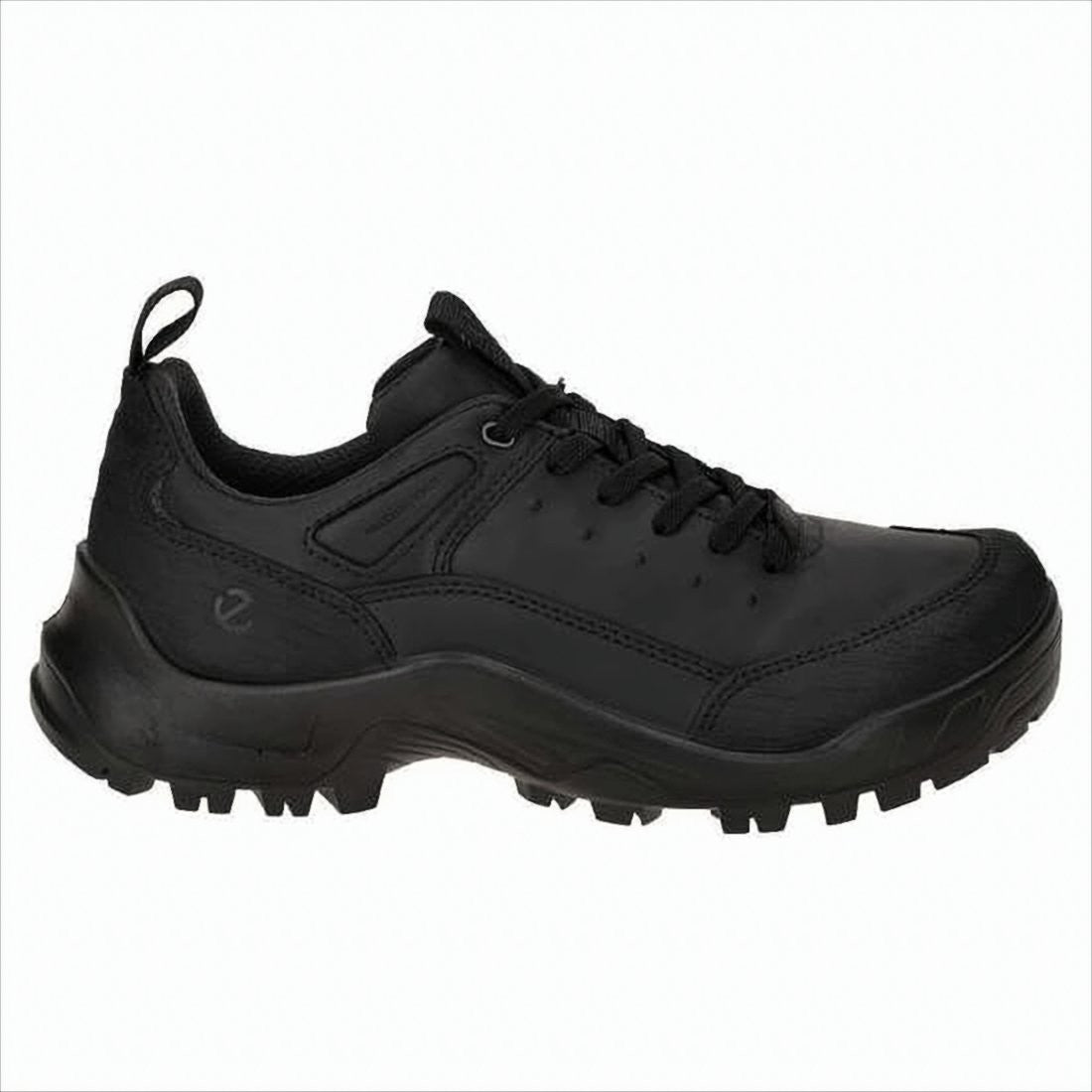 Ecco Rugged Low-Top Sneakers With Smooth Leather Upper