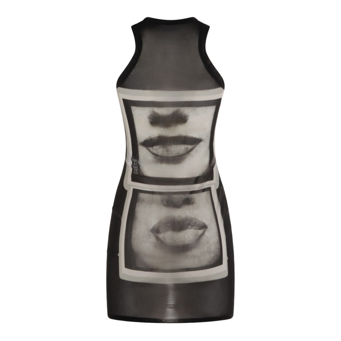 Jean Paul Gaultier Sleeveless Mini Dress With Photographic Print