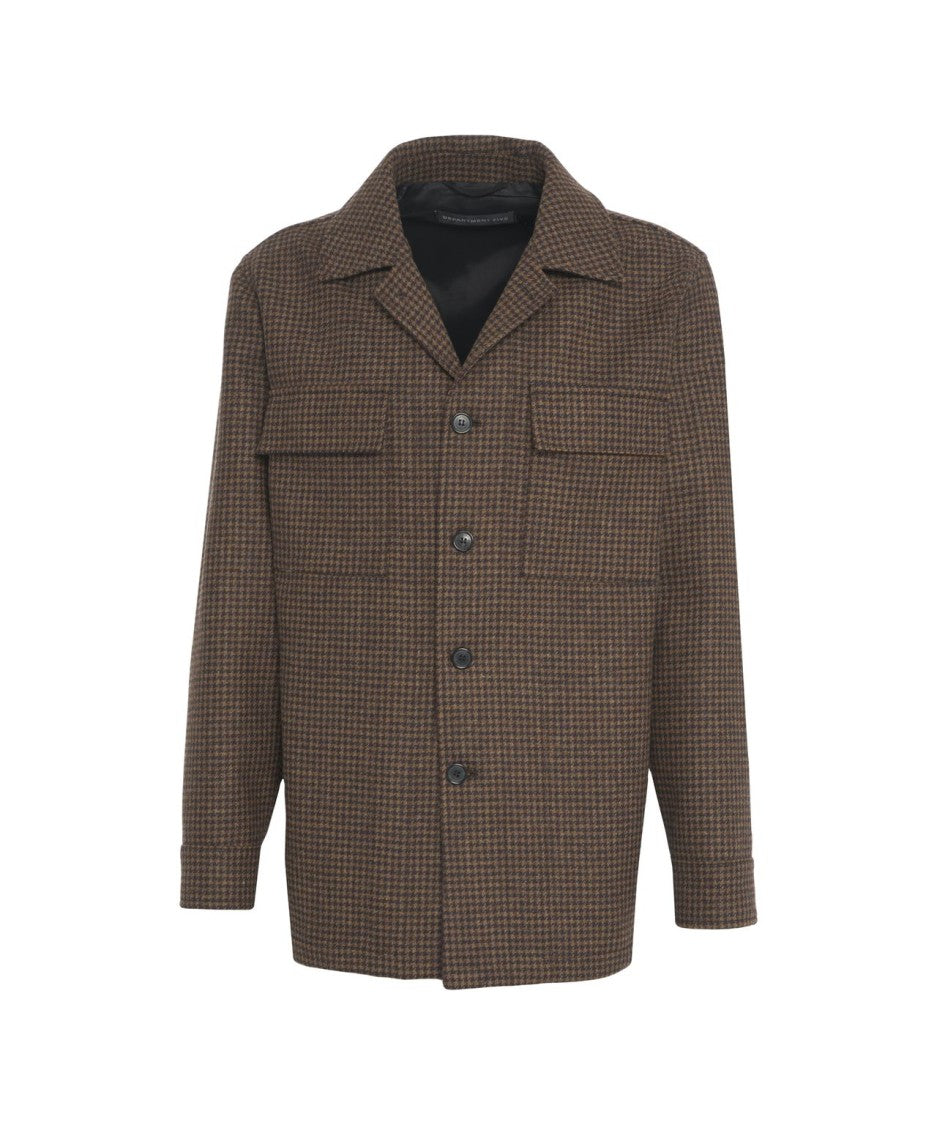 Department Five Blazer Con Motivo Pied De Poule