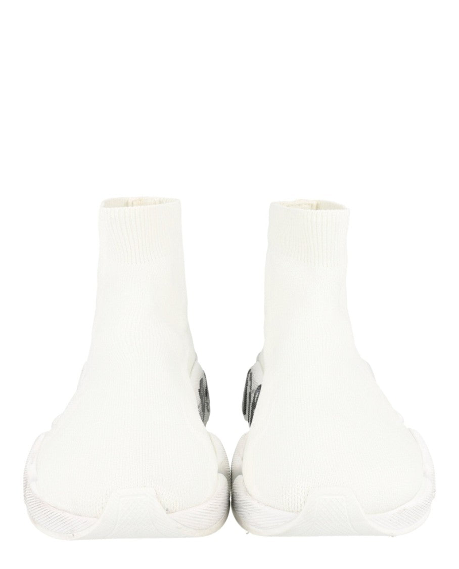 Balenciaga Sock-Style Speed 2.0 Sneakers With Graffiti Detailing