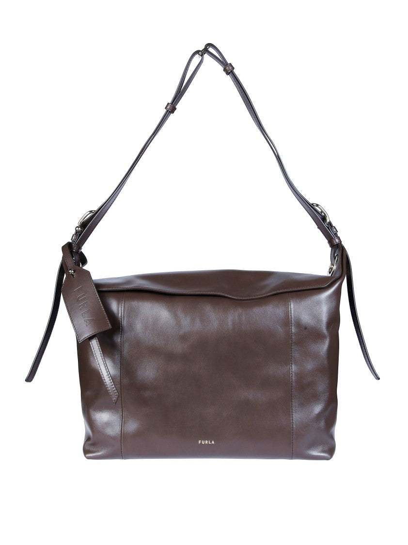 Furla Ginevra L Large Leather Shoulder Bag