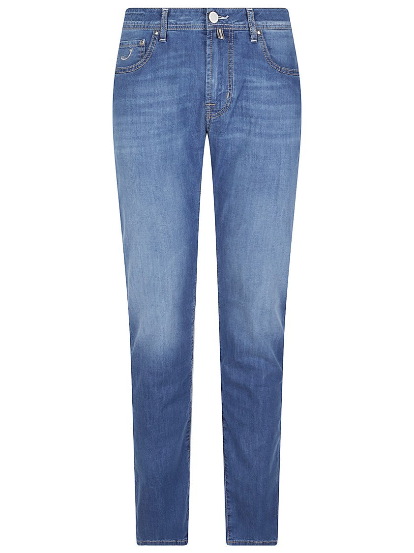 Jacob Cohen Bard Fast Cotton-Blend Jeans
