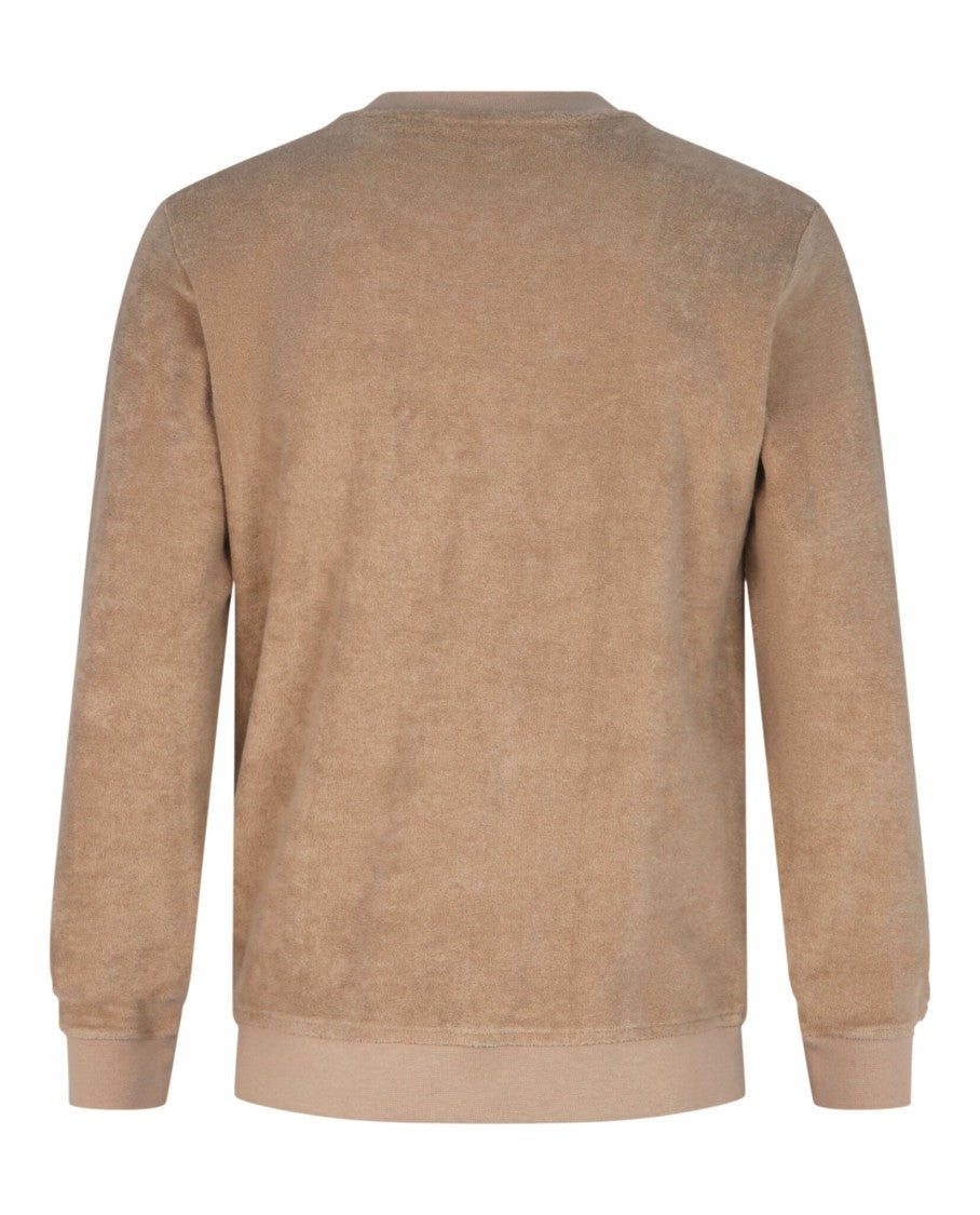 Slowear Terry Cotton Crewneck Sweatshirt